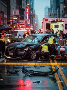 CRIMINAL LAWYER TORONTO 30 car accident scene illustrating the serious implications of hit and run incidents bbba a fa ac bc
