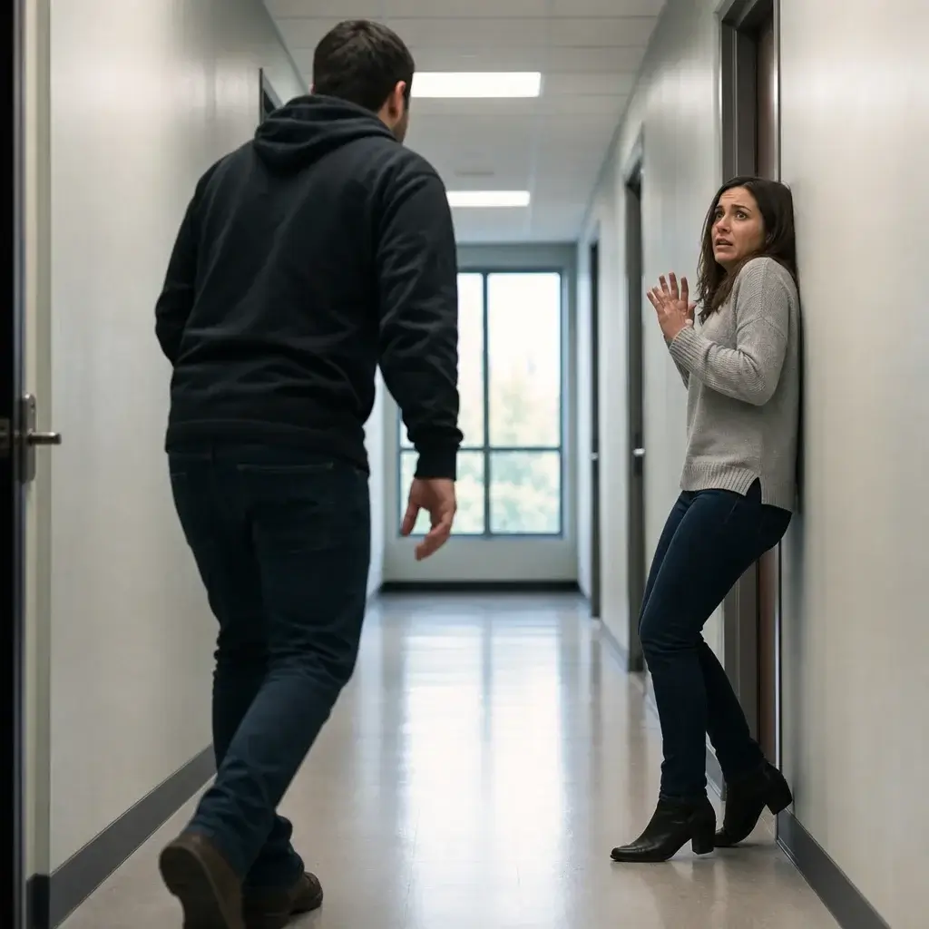Assault Charges Sentence in Canada: Jail Time, Fines & Aggravated Assault 9 Two people in a tense confrontation illustrating assault by threat without physical contact.
