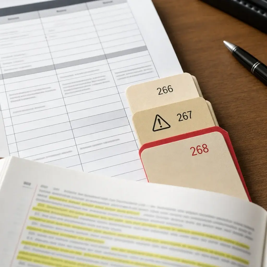 Statute of Limitations for Assault in Canada: Time Limits, Criminal Code 266 & Ontario 2 A desk display showing escalating assault offence levels from 266 to 268.