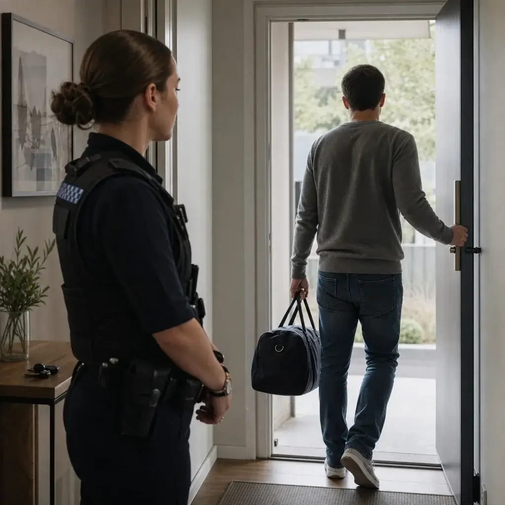 Statute of Limitations for Assault in Canada: Time Limits, Criminal Code 266 & Ontario 4 A domestic context scene suggesting no-contact conditions in an assault case.